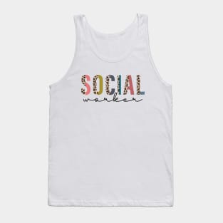 social worker gifts for women Tank Top